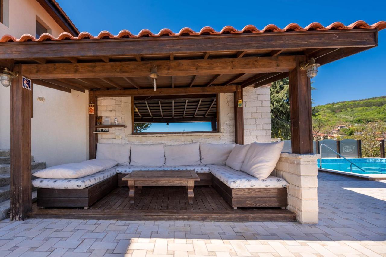 Villa Cook With Sea View - Heated Pool - At Balchik Luaran gambar